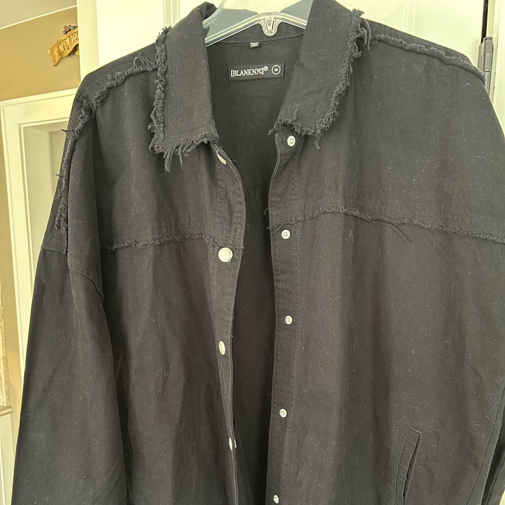 Black Shacket - Womens large